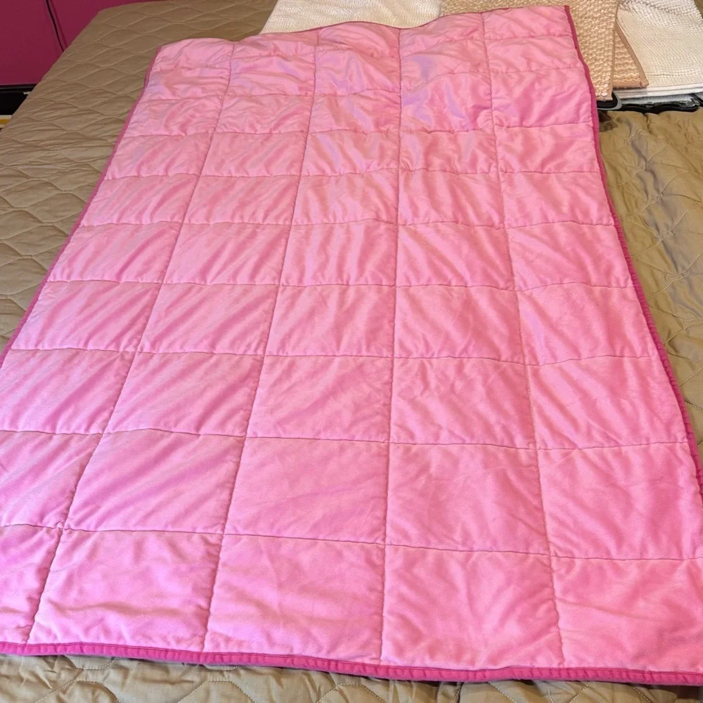 LOL Surprise MGA 40”W 59” Pink Weighted Gentle Hug Blanket Throw